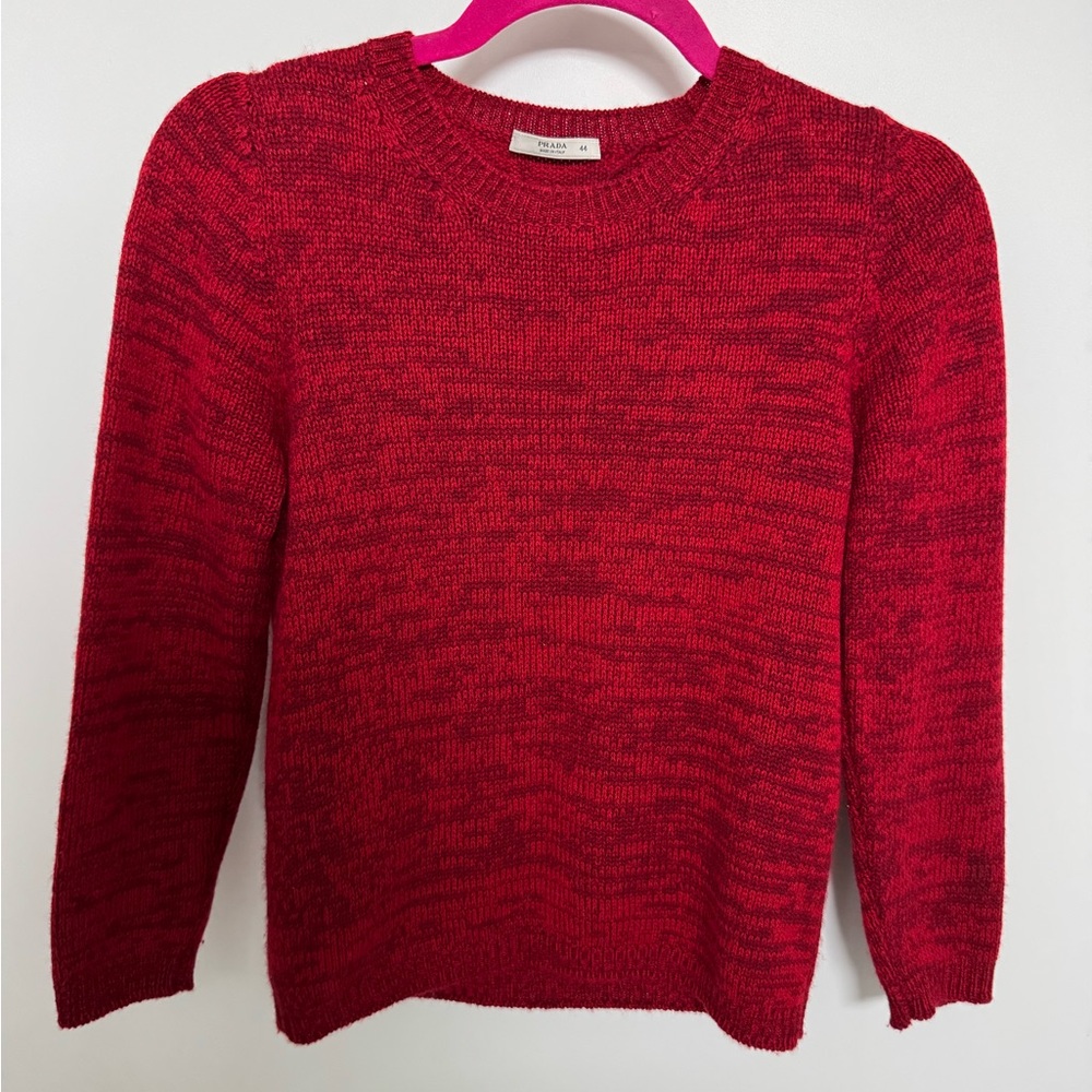Prada Women's Crew Neck Cashmere Sweater